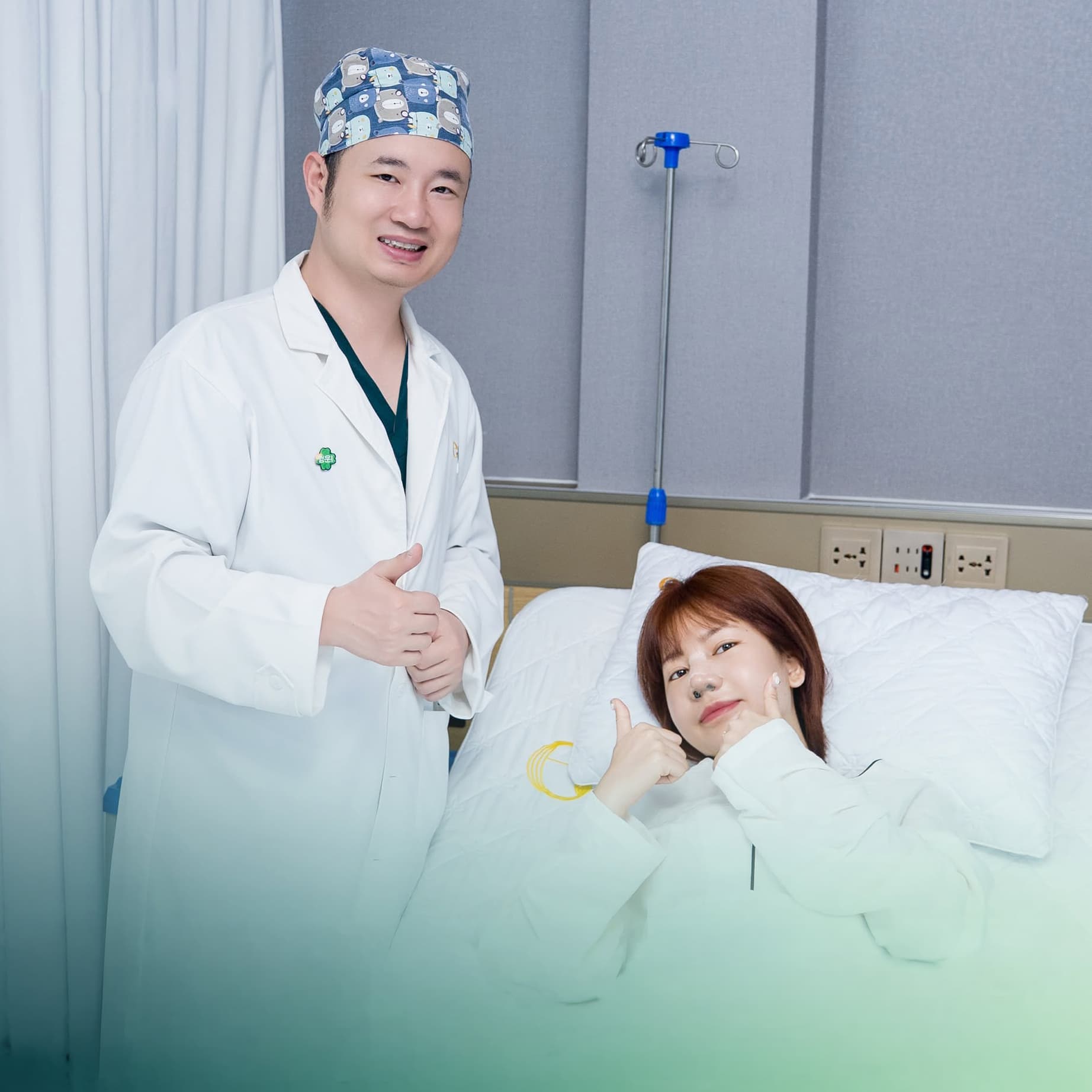 05 — ĐỒNG HÀNH: Theo dõi kết quả và đồng hành lâu dài sau hành trình làm đẹp.