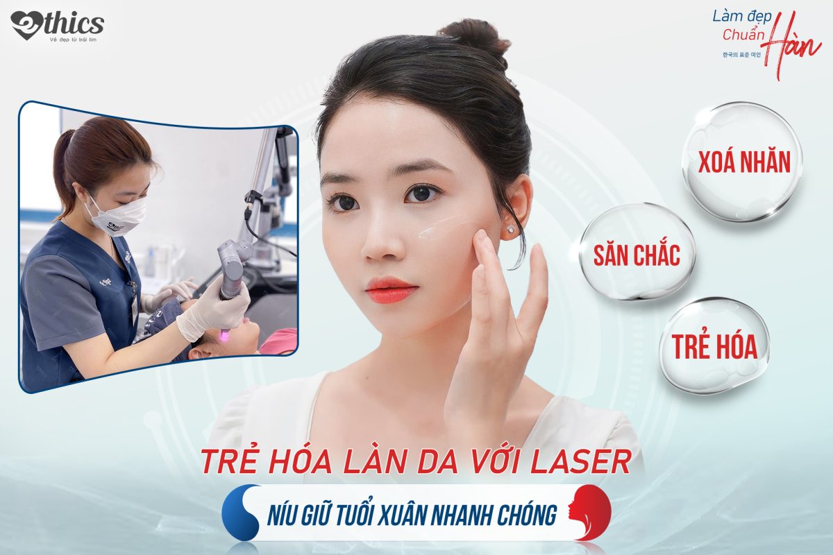 Trẻ hóa làn da với phương pháp laser công nghệ mới 
