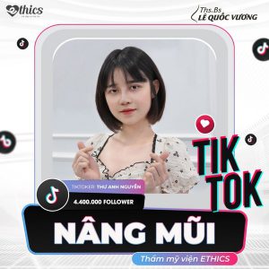 Hot Tiktoker Anh Thư Nâng Mũi