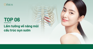 Top 6 lầm tưởng về nâng mũi cấu trúc sụn sườn