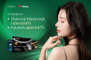 Giảm tới 10% các dịch vụ thẩm mỹ khi thanh toán qua thẻ tín dụng VPBank